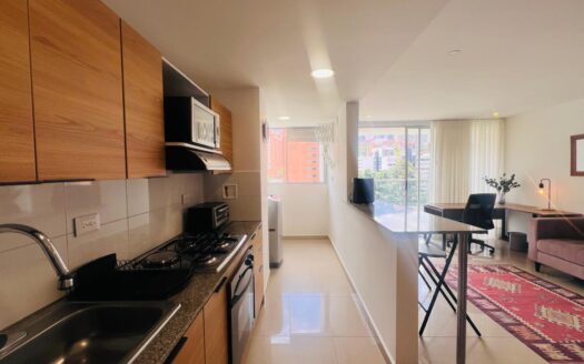 APARTAMENTO TIPO ESTUDIO EN RENTA – EDIFICIO SALENTO, CERCA AL CC SANTA FE