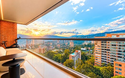 PENTHOUSE AMOBLADO EN RENTA EN EL POBLADO