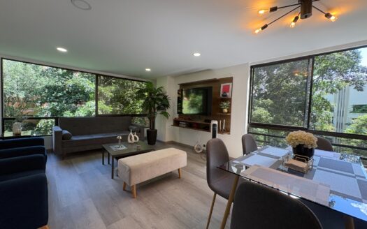 Apartamento amoblado en renta en Bosques de La Concha, El Poblado