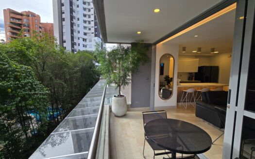 Apartamento remodelado en renta en El Poblado