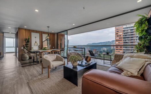 Apartamento amoblado en renta en El Poblado