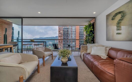 Apartamento amoblado en renta en El Poblado