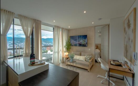 ESTRENA APARTAMENTO AMOBLADO EN EL POBLADO